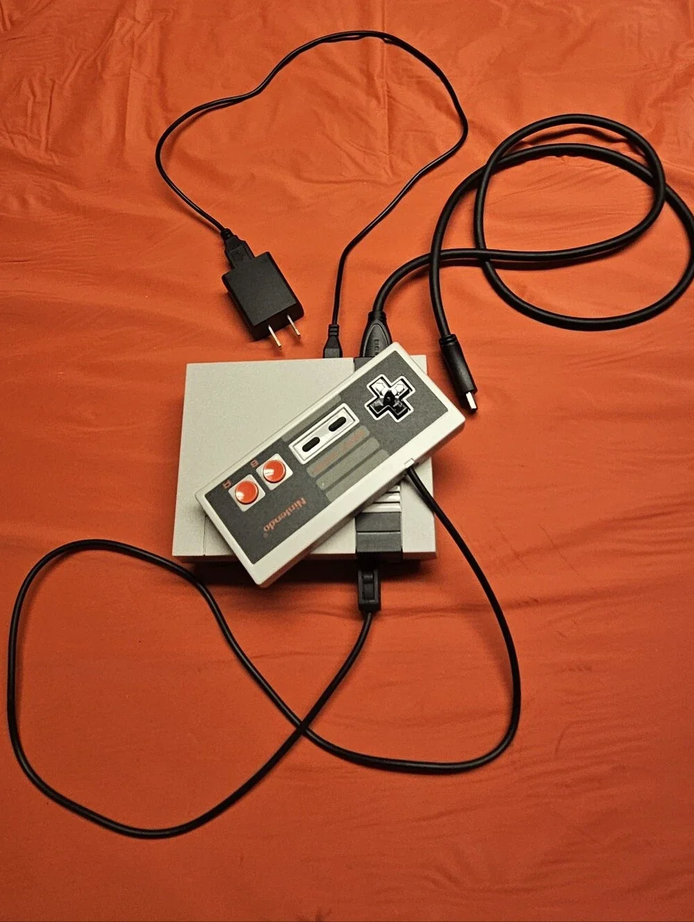 Nintendo Mini Console Includes 30 Classic NES Games HDMI/USB Power E.U.C.